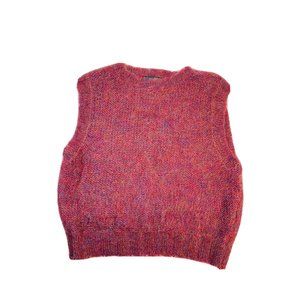 Vintage Mohair Crewneck Sweater Vest